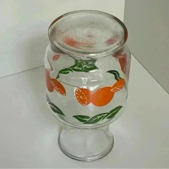 Anchor Hocking 1987 large retro style orange juice pitcher - Picture 4 of 6